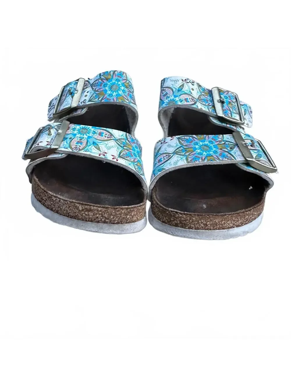 Birkenstock Birko Flor ARIZONA Boho Flowers White 38 1015280